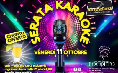 Serata 11 ottobre