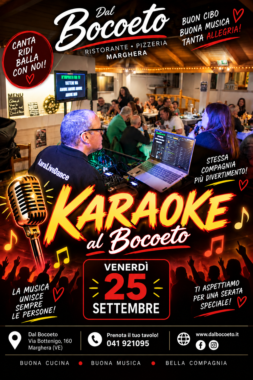 Serata Karaoke 25 settembre 2026
